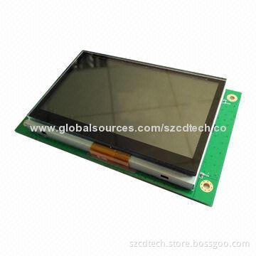 4.3-inch TFT LCD, Capacitive Touch Panel, Controller Board